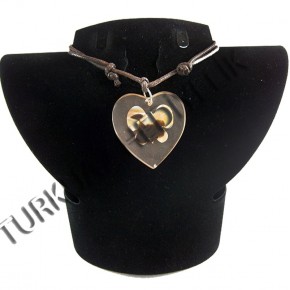 KELEBEKLİ KOLYE - KALP