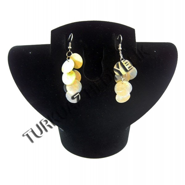 Sedef Kabuk Küpe - Sedef (MOP) Yuvarlak Sedef Kabuk Küpe - Sedef (MOP) Yuvarlak