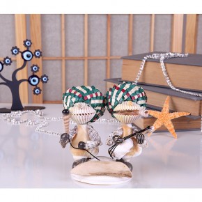 PECTEN PAIR OF FLATT YELLOW