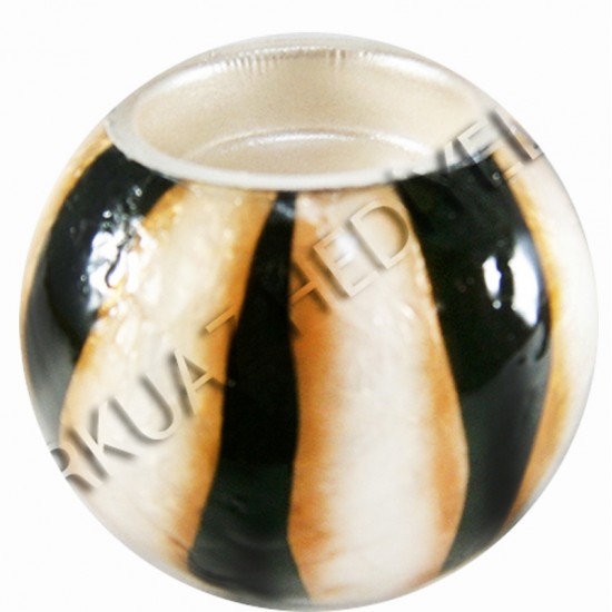 TEALİGHT MUMLUK 3"-ZEBRA