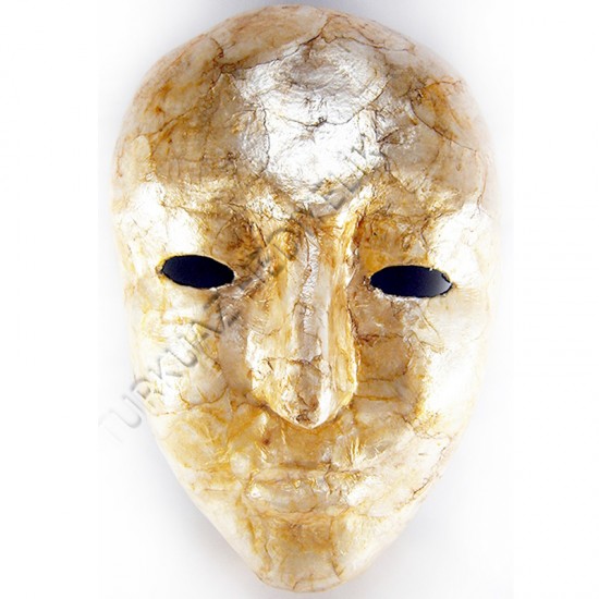 SEDEF MASK DUVAR DEKORU-KAHVE