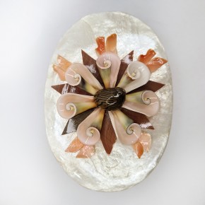 KÜÇÜK SEDEF OVAL KUTU