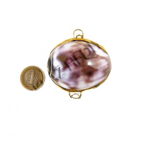 MOR TİGRİS KABUK CÜZDAN