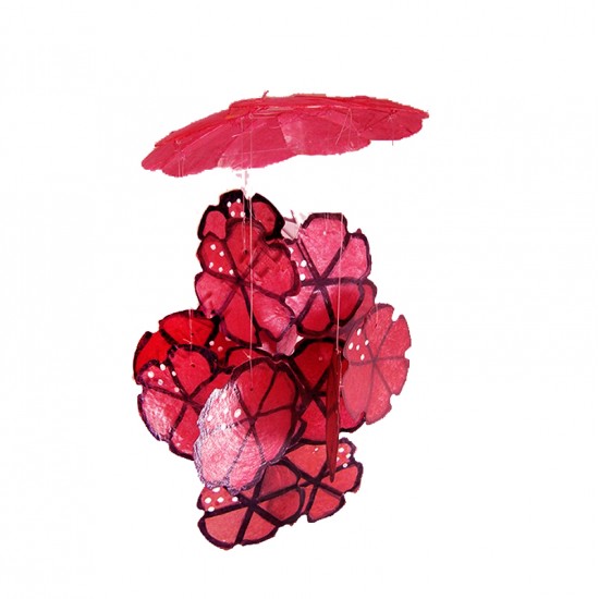 SEDEF RÜZGAR ÇANI ÇİÇEKLİ-4 RENK