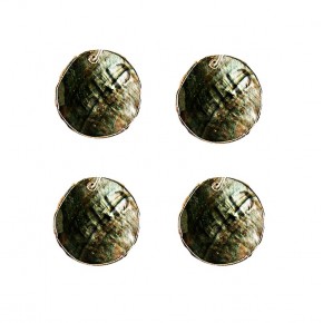 SEDEF KÜPE UCU - GÜMÜŞ RENK METAL KENARLI BLACKLIP