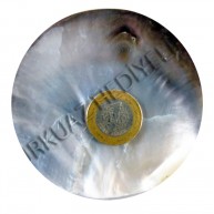 BLACK LIP POLISHED YUVARLAK 4"