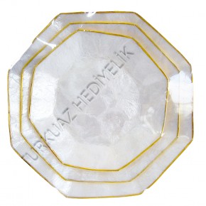 SEDEF 3'LÜ TABAK SETİ-ALTIGEN