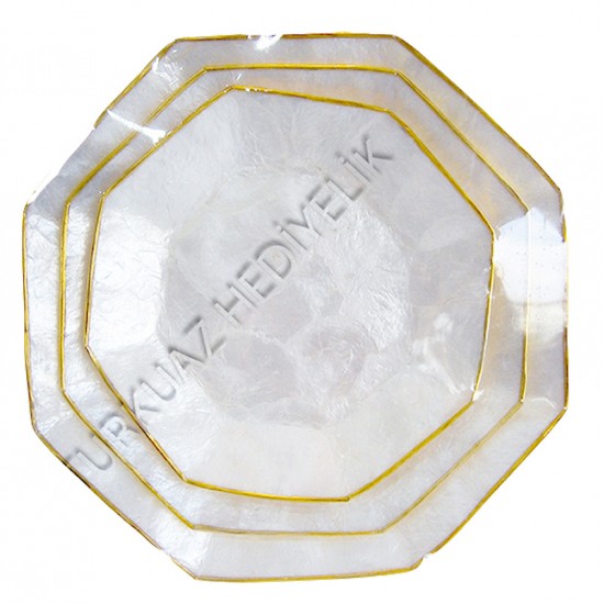 SEDEF 3'LÜ TABAK SETİ-ALTIGEN