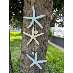 3'LÜ PARMAK YILDIZLI SARKAÇ-AÇIK MAVİ