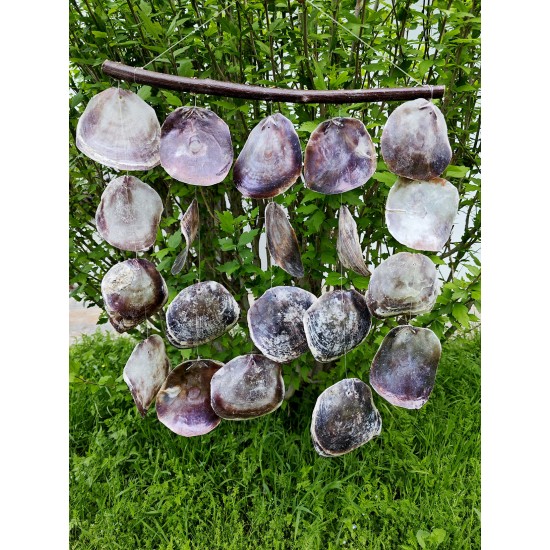 AHŞAP SAPLI PLACUNA RÜZGAR ÇANI