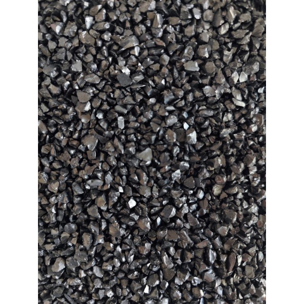 Renkli Kırık Cam - Siyah - 1 kg
