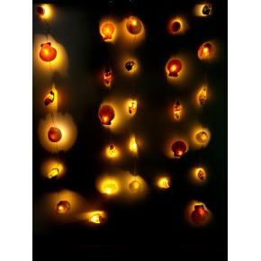 DENİZ KABUKLU ŞERİT LED DUVAR DEKORU AYDINLATMA-3 MT